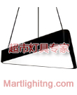 三角白板超市造型灯